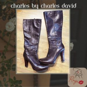 Charles by Charles David Dark Brown Boot